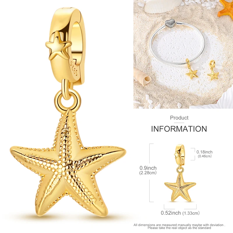 925 Sterling Silber Ozean-Tier-Charm-Perlen Wal Delfin Oktopus Meeresschildkröte Seepferdchen Krabbe Hummer DIY Armband Halskette Geschenk – Detail 28