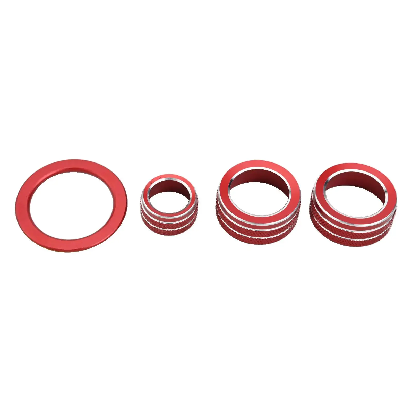 

For Toyota Custom Fit Cover Mirror Knob Trim Red Cohesive Interior Style Easy Installation Protective Function