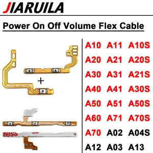 Bilashmart Power On Off Volume Side Button Key Flex Cable Samsung A10 A20 A30 A50 A70 A21 A31 A51 A10s A20s A21s A30s A02 A03 A12 A13