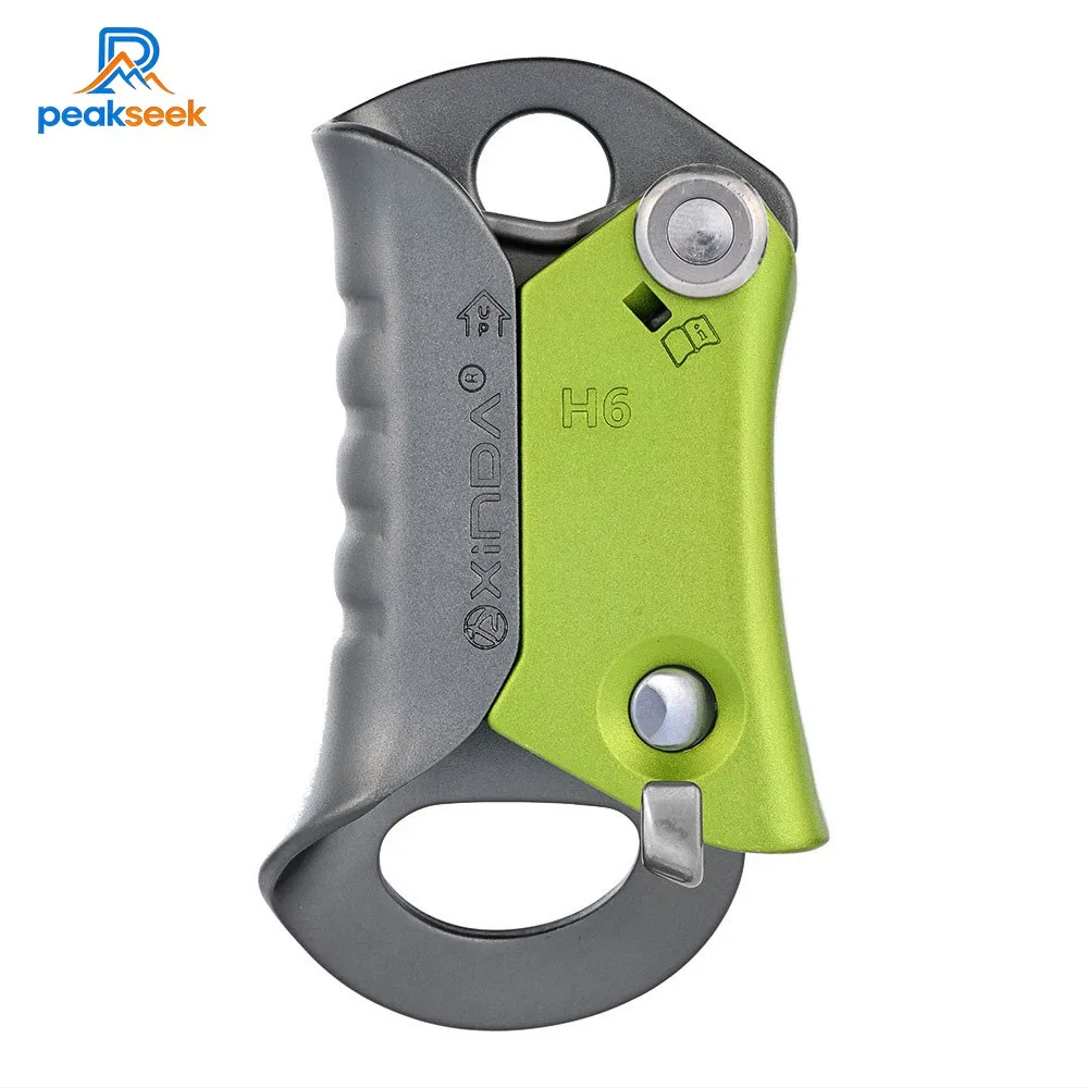 Peakseek HH-8649 Hand Ascender 100KG Load Rock Climbing High-altitude Operation Handleless Lift Ascent Device