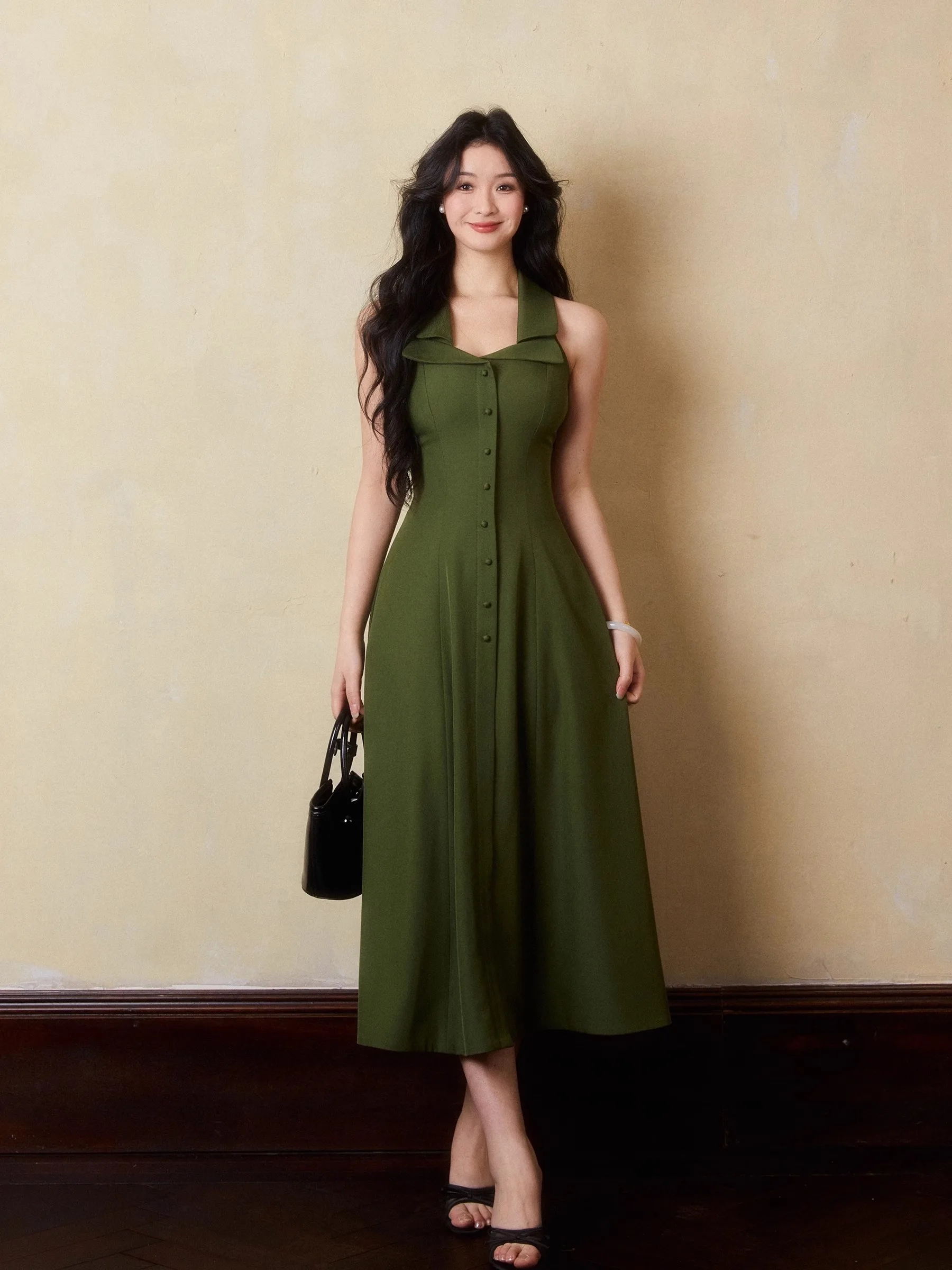 Kleider, ärmellos, Damenkleid, elegant, für Hochzeitsgäste, Frühling, Bohemian-Stil, gehäkelt, blockiert, flauschiges Kleid, blühende Natur, Harajuku