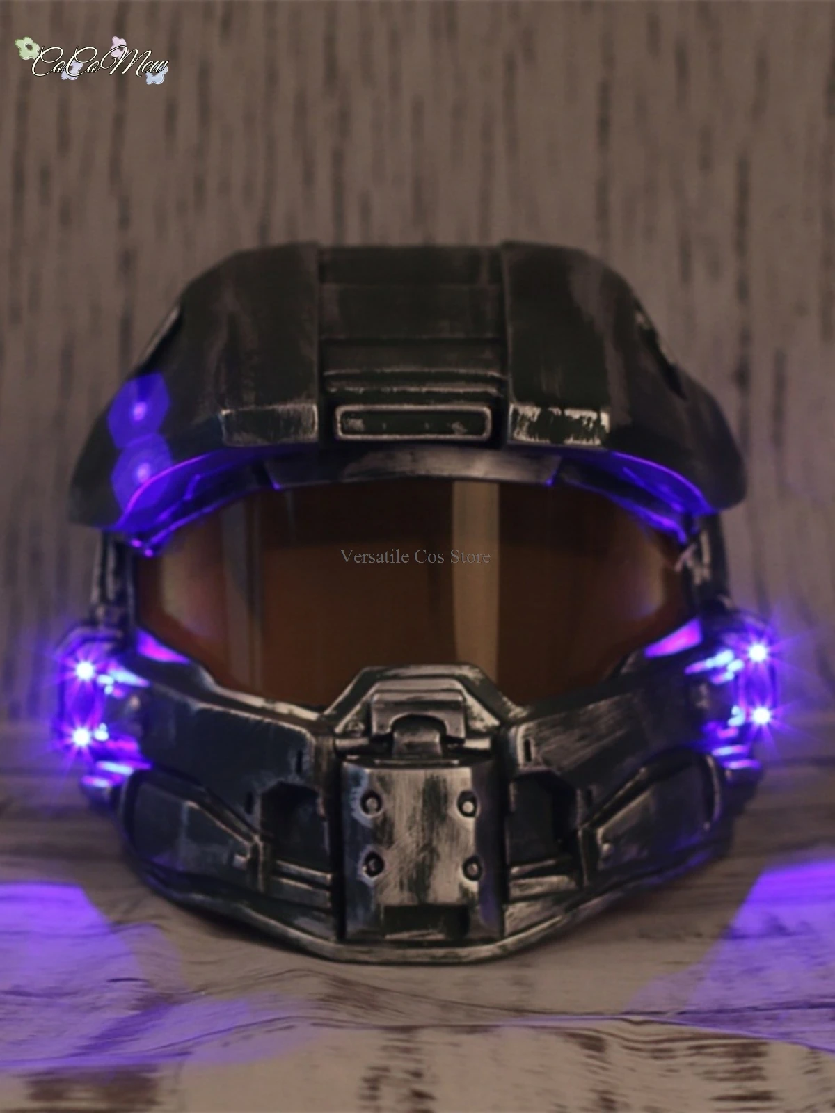 Halo3: ODST Cosplay Traje para Adultos, Capacete, Máscara de Resina, Cabeça Completa Adereços, 1:1 réplica, Halloween Traje, 1:1