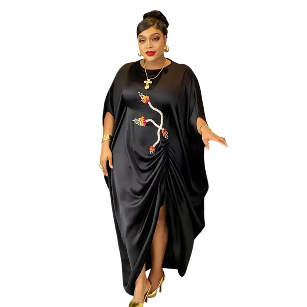 

Elegant Plus Size African Clothes for Women Traditional Africa Clothing Dashiki Ankara Robe Black Wedding Party Dresses 2026