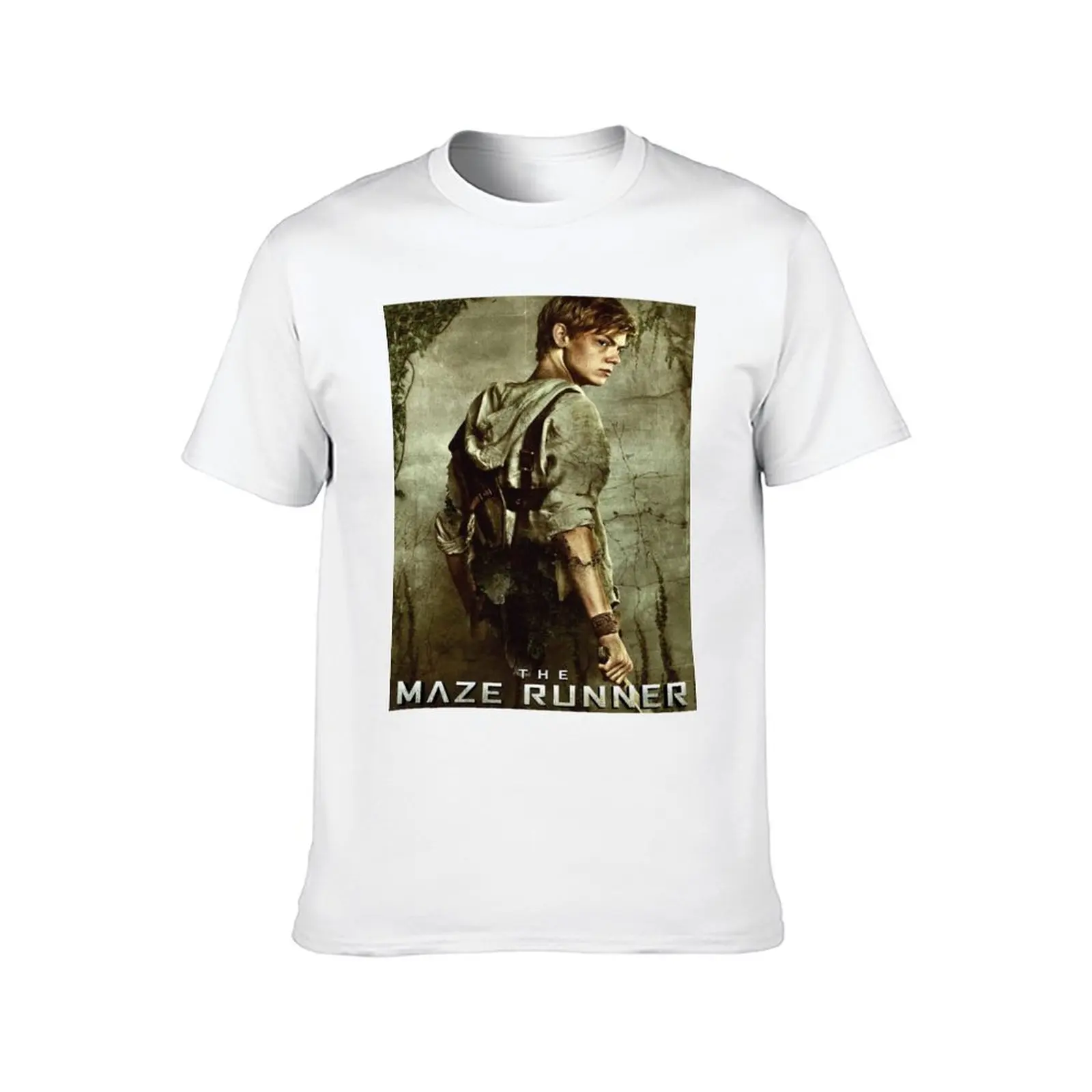 The Maze Runner - Newt Poster T-Shirt cotton t shirt man anime tshirt T-Shirt