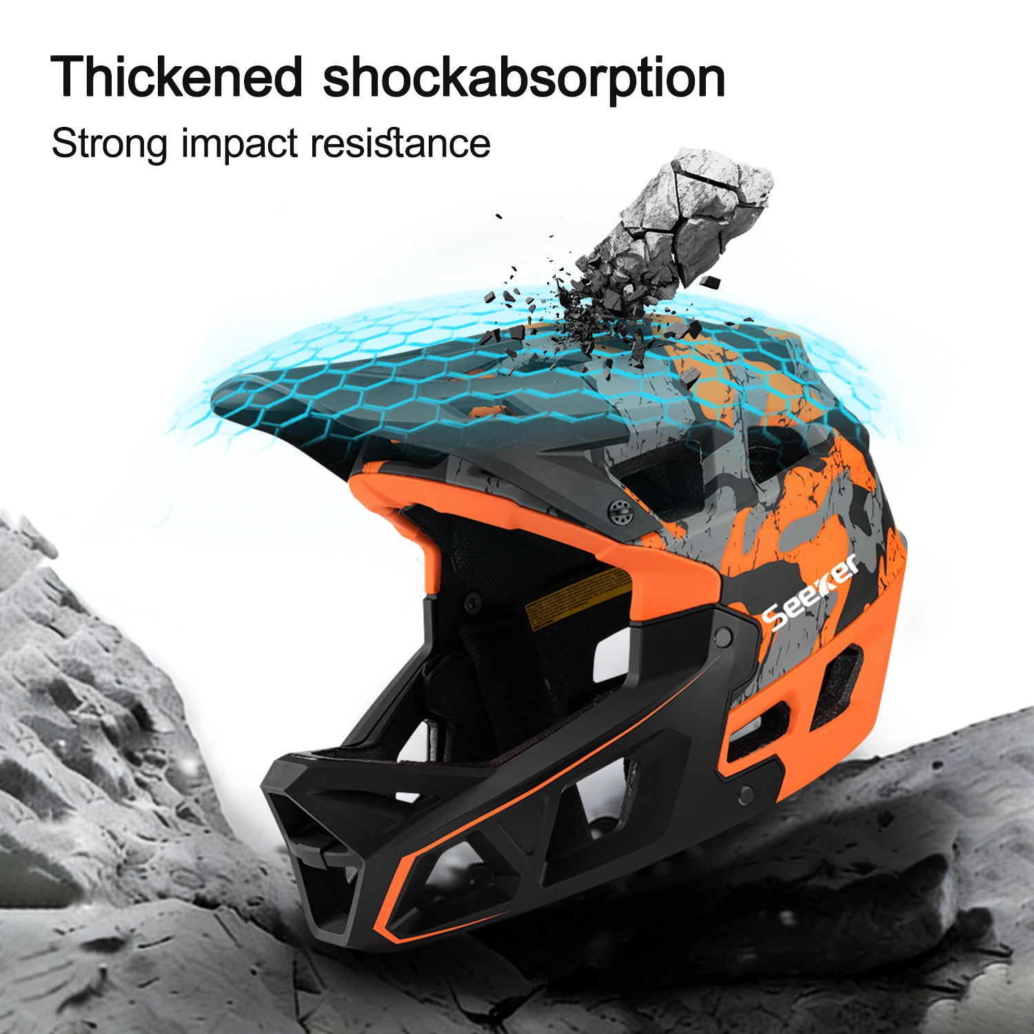 Casque de VTT tout-terrain pou - Mountain Biking Competition avis et prix