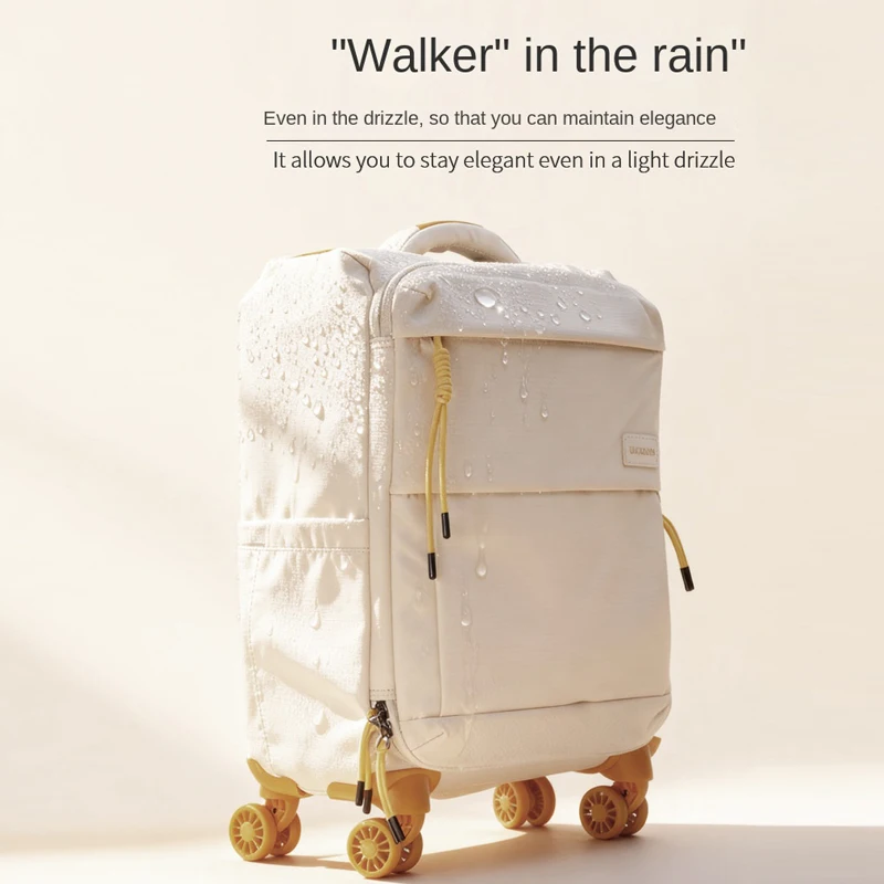 

18 inch New Carry-on Luggage Waterproof Oxford Cloth Suitcase on Wheels Ultra-lightweight Travel Suitcaes Cabin Bag