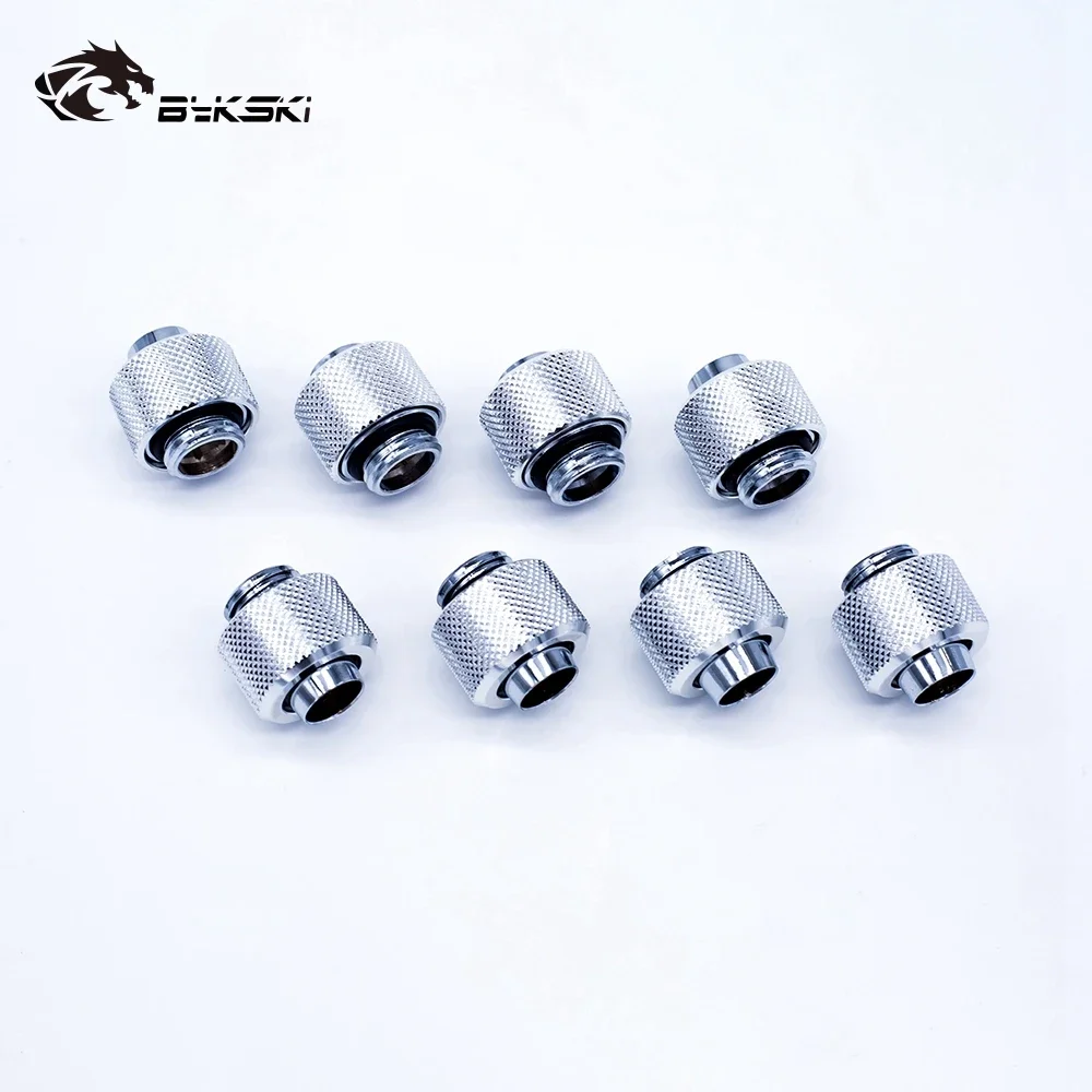 8pcs/lot Fitting Use Inside Diameter 9.5+ Outside Diameter 12.7mm Hose 3/8"ID X 1/2"OD Tubing Hand Compression Connector Fitting