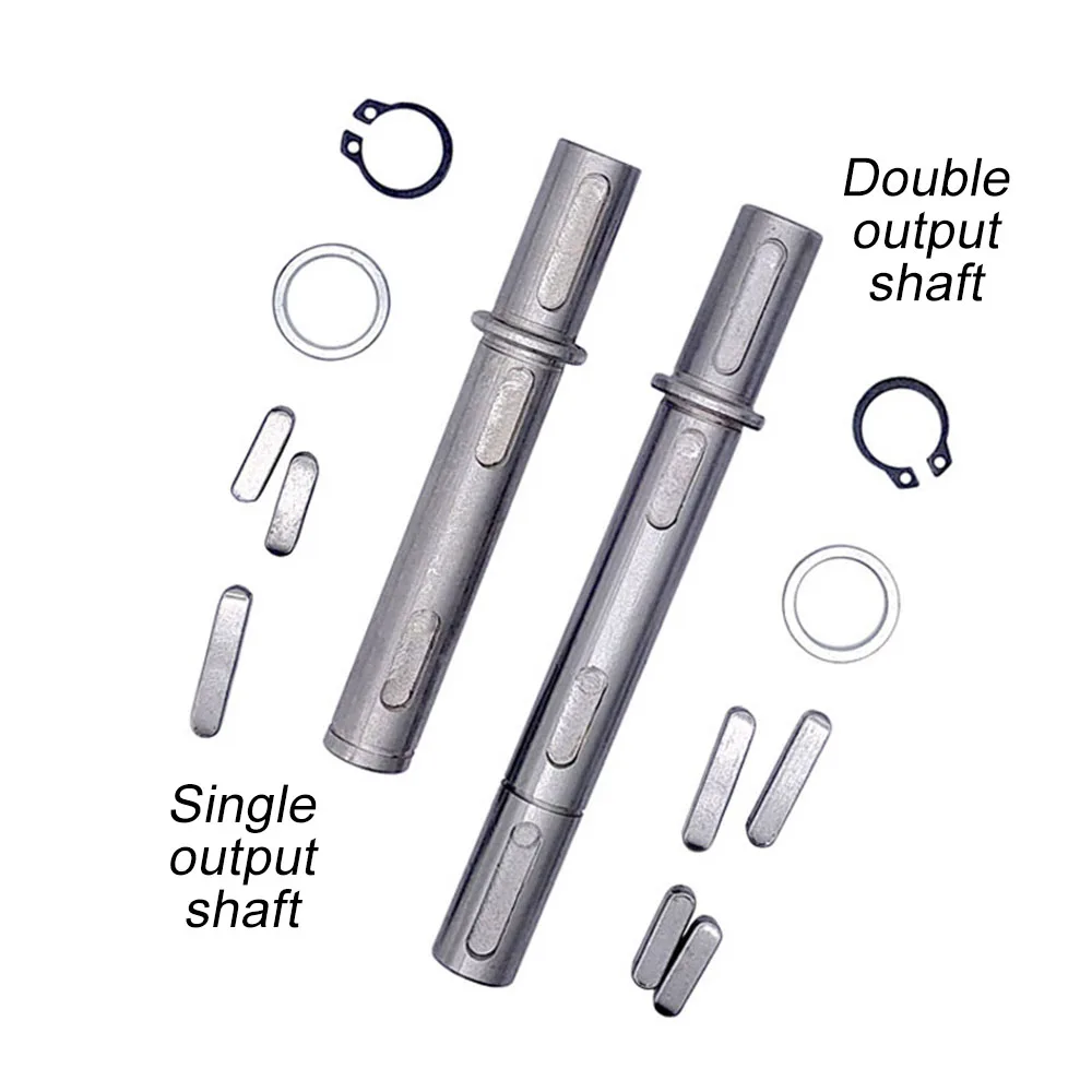 Arbre de sortie simple/double de 14/18mm pour moteur pas à pas NMRV030/NMRV040, boîte de vitesses turbo-ver, accessoires pour engrenage à vis sans