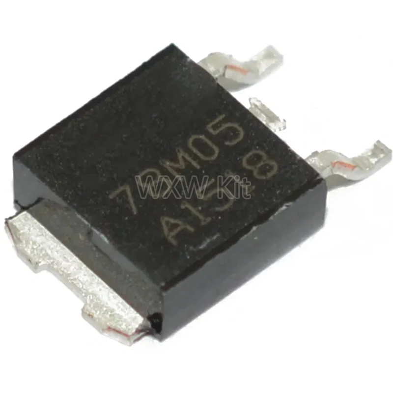 

10PCS New 78M05 TO252 7805 750mA L78M05CDT 78M06 78M08 78M09 78M12 78M15 7806 7808 7812 Three-terminal Voltage Regulator Triode
