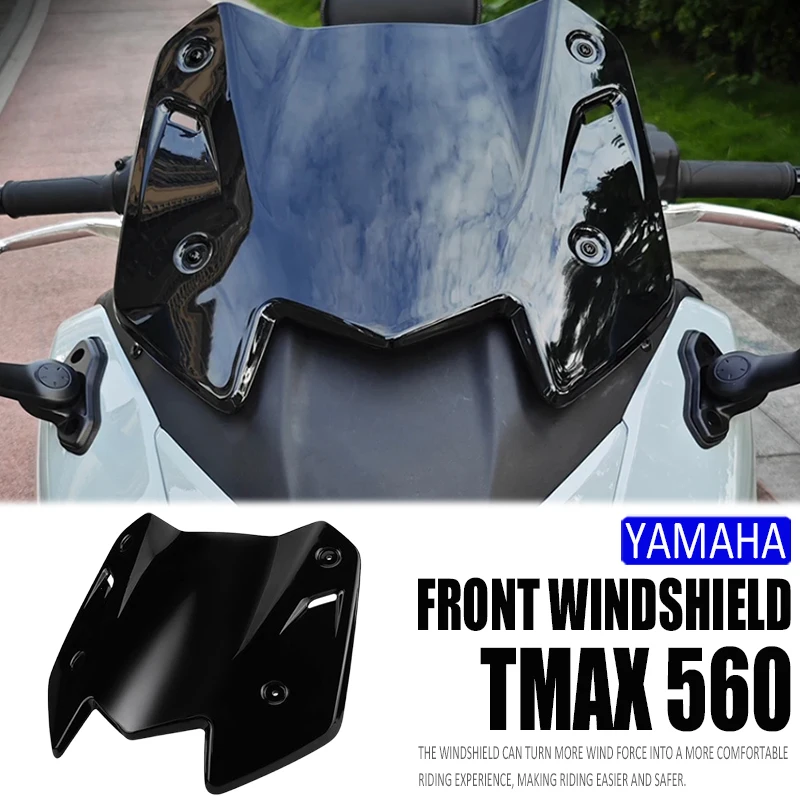 

New T MAX 560 Windshield For Yamaha T-MAX 560 /Tech MAX 2025 2026 Motorcyle Accessories Windshield Wind Deflector Wind Deflector