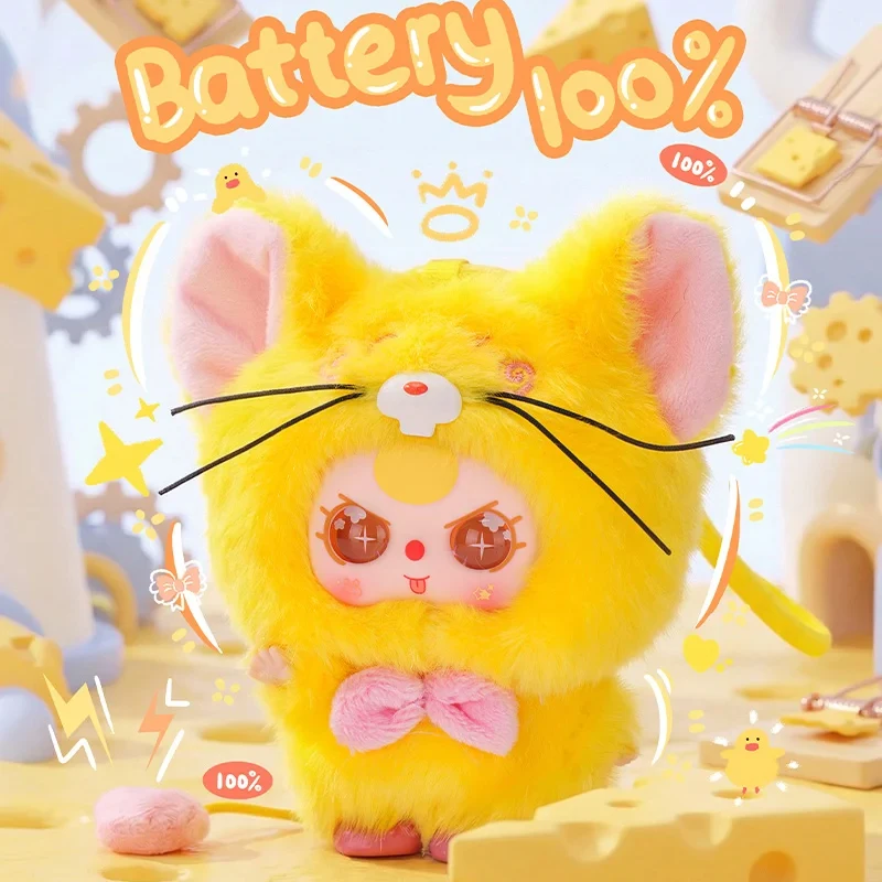 

Cute Baby Three Weirdly Adorable Plush Blind Box Trendy Toys Fun Cute Doll Ornament Backpack Pendant Mystery Box Surprise Gifts