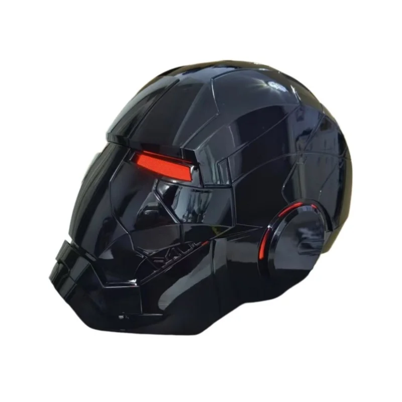 New Iron Man Helmet Jarvis MK5 Black Gold Black Silver Electric Helmet Voice Controlled Voice Machine Face Mask Collection