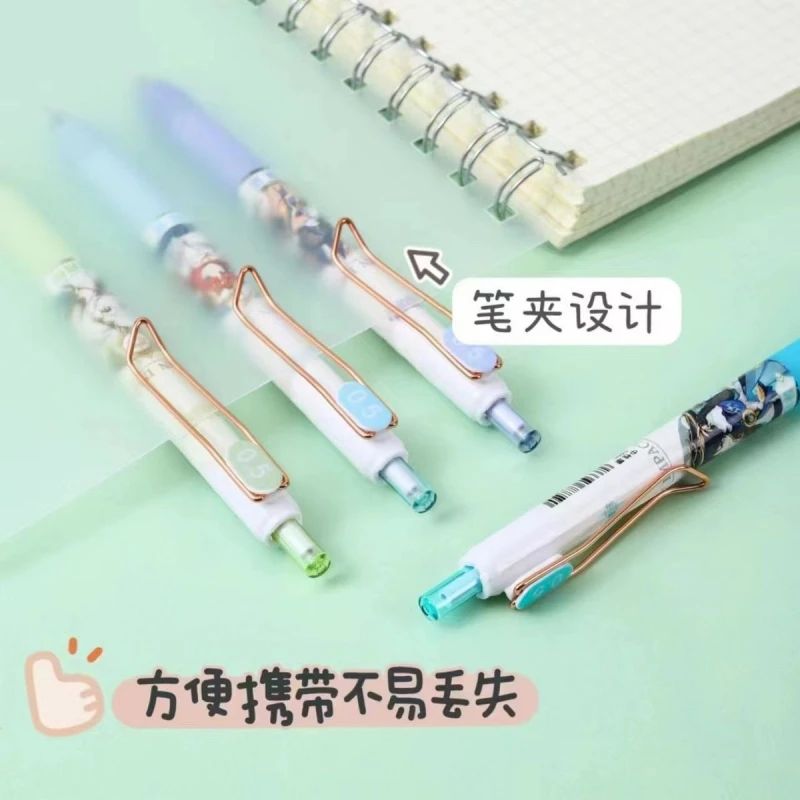 Anime Game Impact Scaramouche Nahida Faruzan 0.5mm Cute Gel Pens Ballpoint Pen Office Accessories School Supplies Stationery