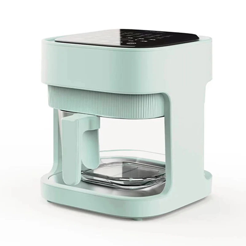 

Лидер продаж, бытовая техника, 4 л, видимая фритюрница, многофункциональная стеклянная кастрюля, стеклянная корзина для жарки, фритюрница