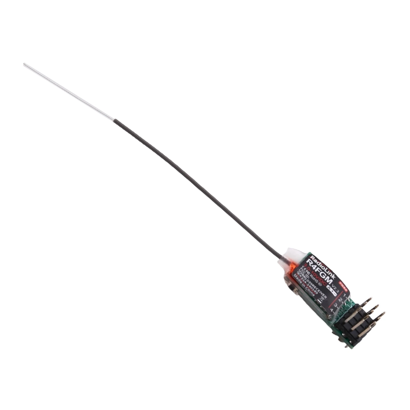 【NEW USER EXCLUSIVE】Radiolink R4FGM 4-Channel RC Gyro Receiver Micro-Type For Mini RC Car Works For RC8XR C6GS V3 RC4GS V3 Contr