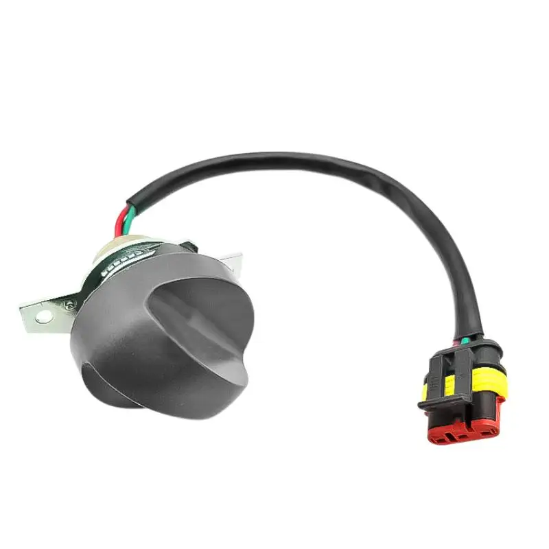 

DXSDW-EC-01-J ECS005590 Throttle Knob Switch Dial Fuel for Sany SY55 SY65 SY75 SY95 SY105 SY135 SY215 SY235 SY265 Excavator