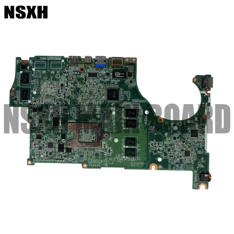 DA0ZQKMB8E V5-472 V5-472G Laptop Motherboard I5-3337U 4GB GT740M 2GB DDR3 Mainboard 100% Tested Fully Work