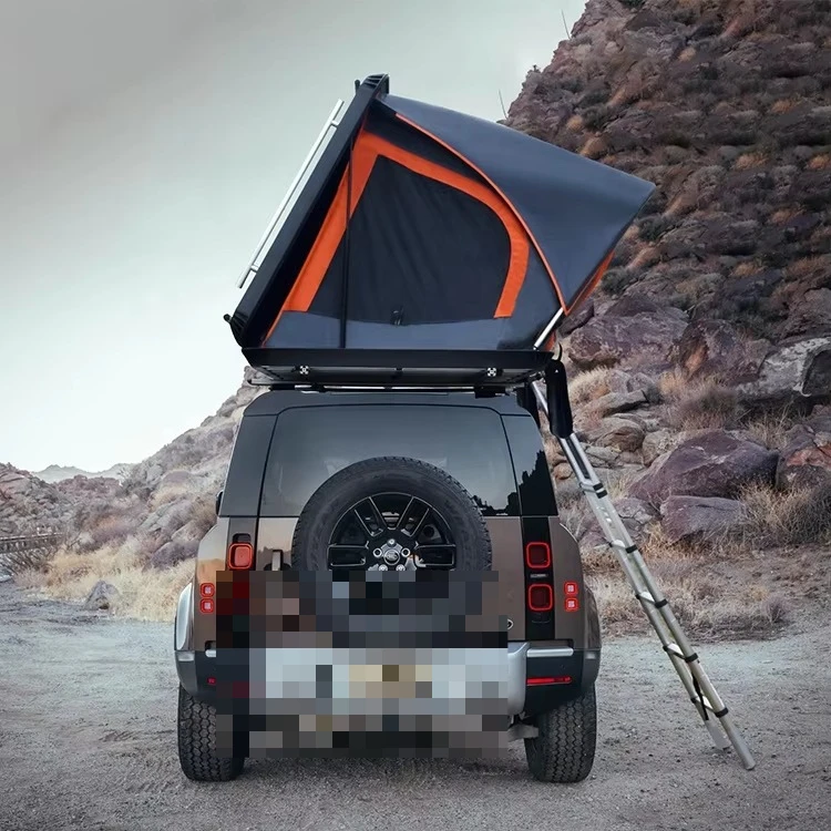 Diy folding Suv new design outdoor canvas camping tent aluminum automatic hard shell roof car roof tent for sale