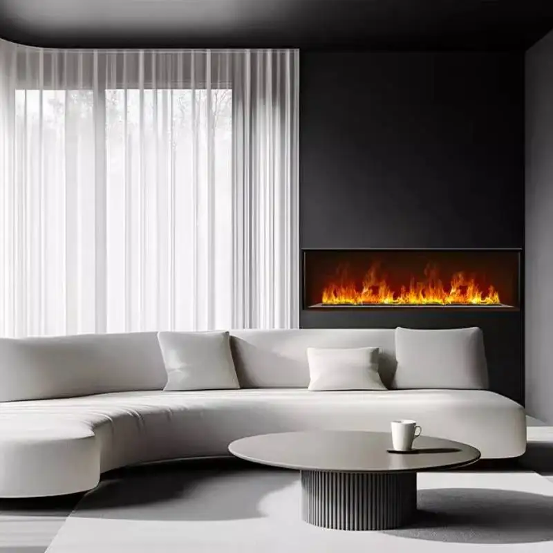 Nordic Metal Living Room Fireplace Black Long Japanese French Living Room Cabinets Narrow Vintage Szafki Do Salonu Furniture