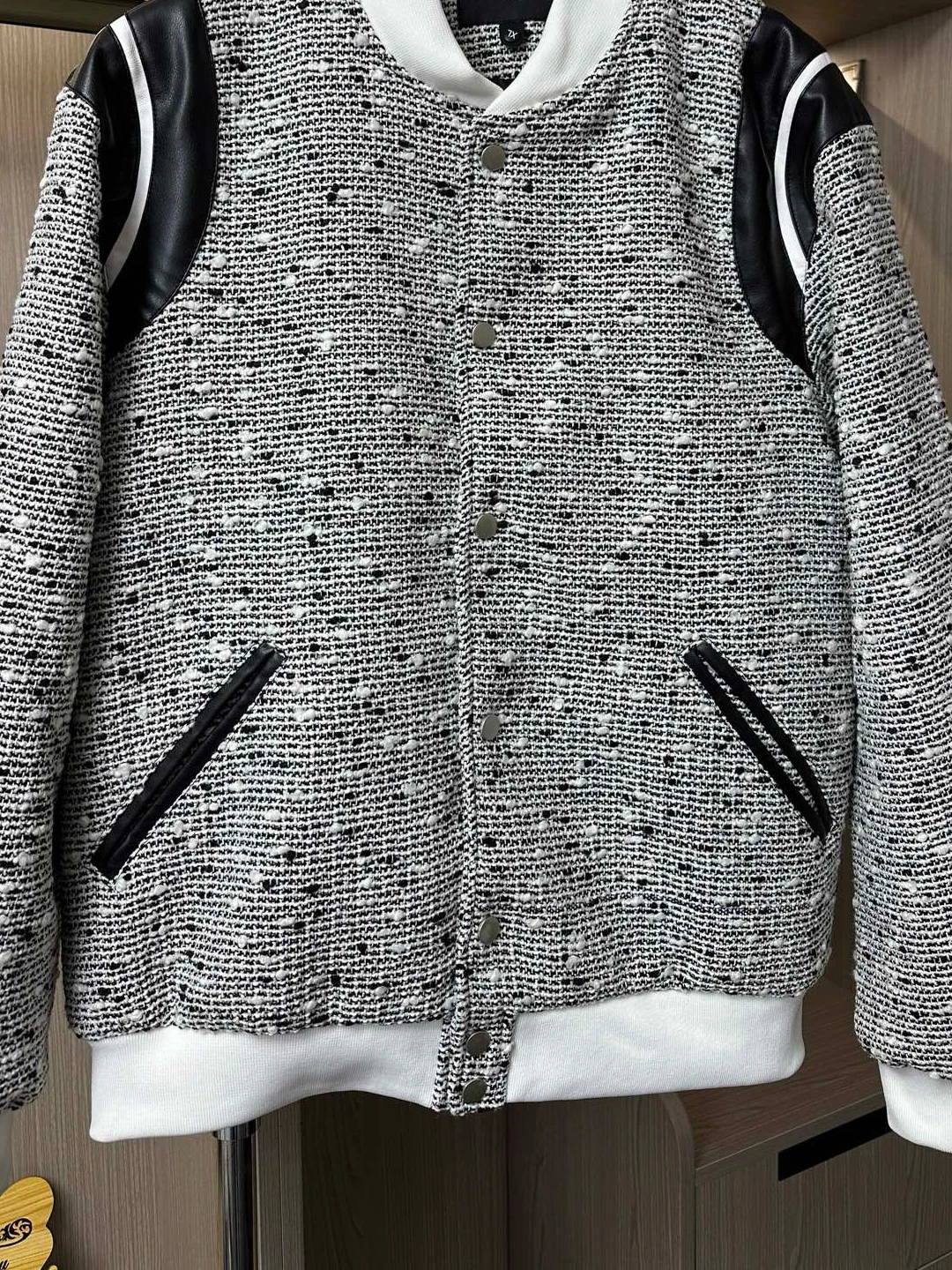 

Мужская бейсбольная куртка Preppy Sle с вышивкой, ветрозащитная, на молнии, с длинными рукавами, для повседневной носки весной и осенью