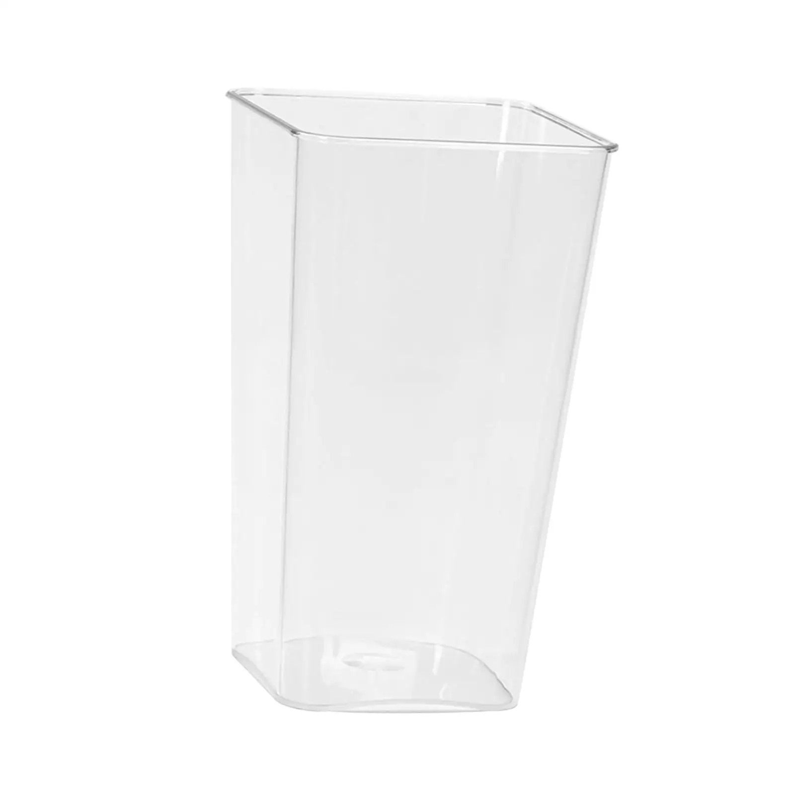 Modern Acrylic Flower Vase Tall Tapered Designer Vase Break Resistant Bucket for Home Decoration and Wedding Centerpiece Use