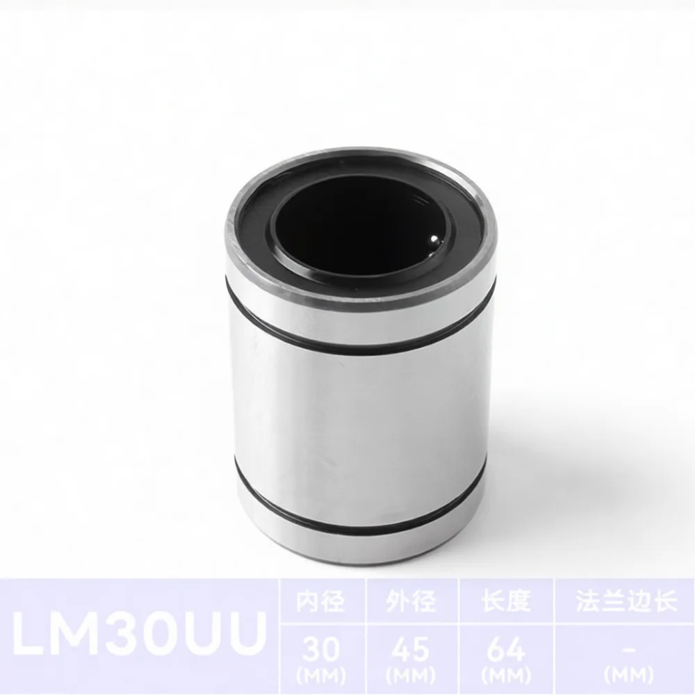 Linear Motion Ball Bearing LM Series Long Type Round Square Flange Slide Unit For CNC 3D Printer Automation Machine Tool