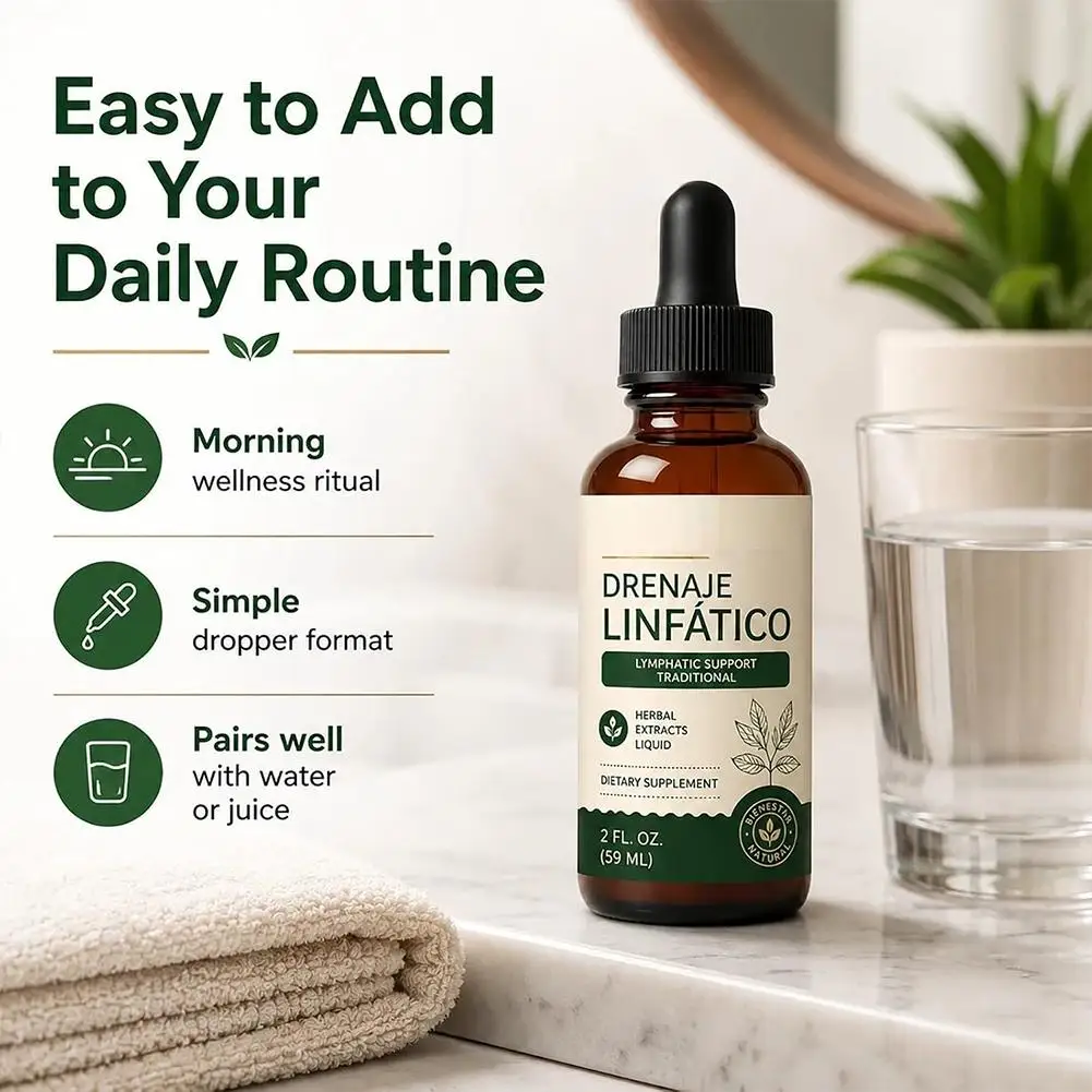MAYA VERRA Lymphatic Drainage Drops 59ml 1-10Box Natural Herbal Red Clover Botanical Dietary Supplement Daily Wellness Care