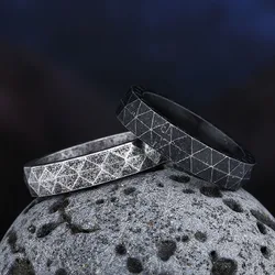 Fashion Retro 2023 New 316L Stainless Steel Creative Style Viking Norse Triangular Ring For Teens Jewelry Valentine's day Gift