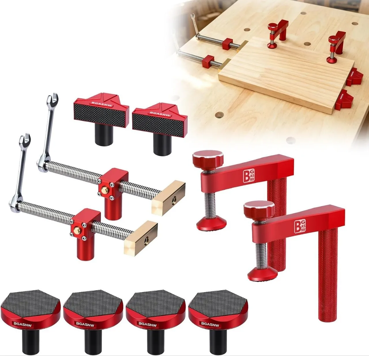 Woodworking Table Vice Workbench Lock Woodworking Manual Limit Fixture Anti-skid Accessories Fixed Table Hole Fast