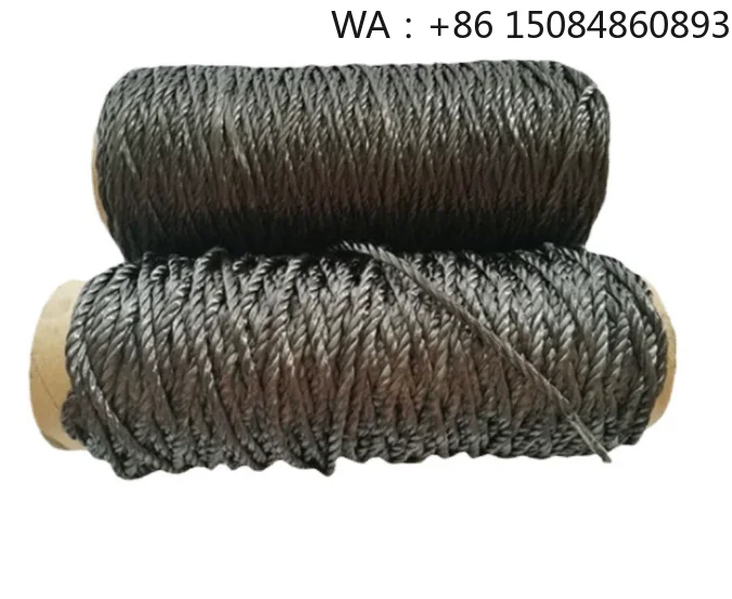 2-6mm carbon fiber woven rope, eco-friendly and high strength, for high temperature field binding and sewing