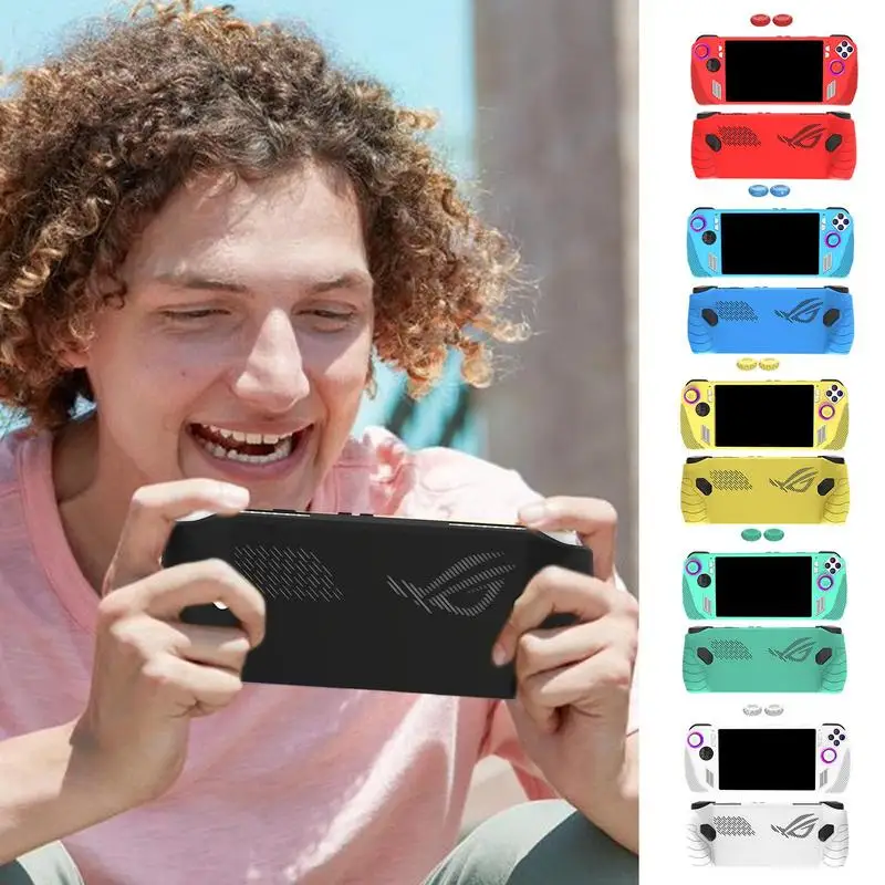 Silicone caso para asus desonestos, game console capa de proteção para asus desonestos