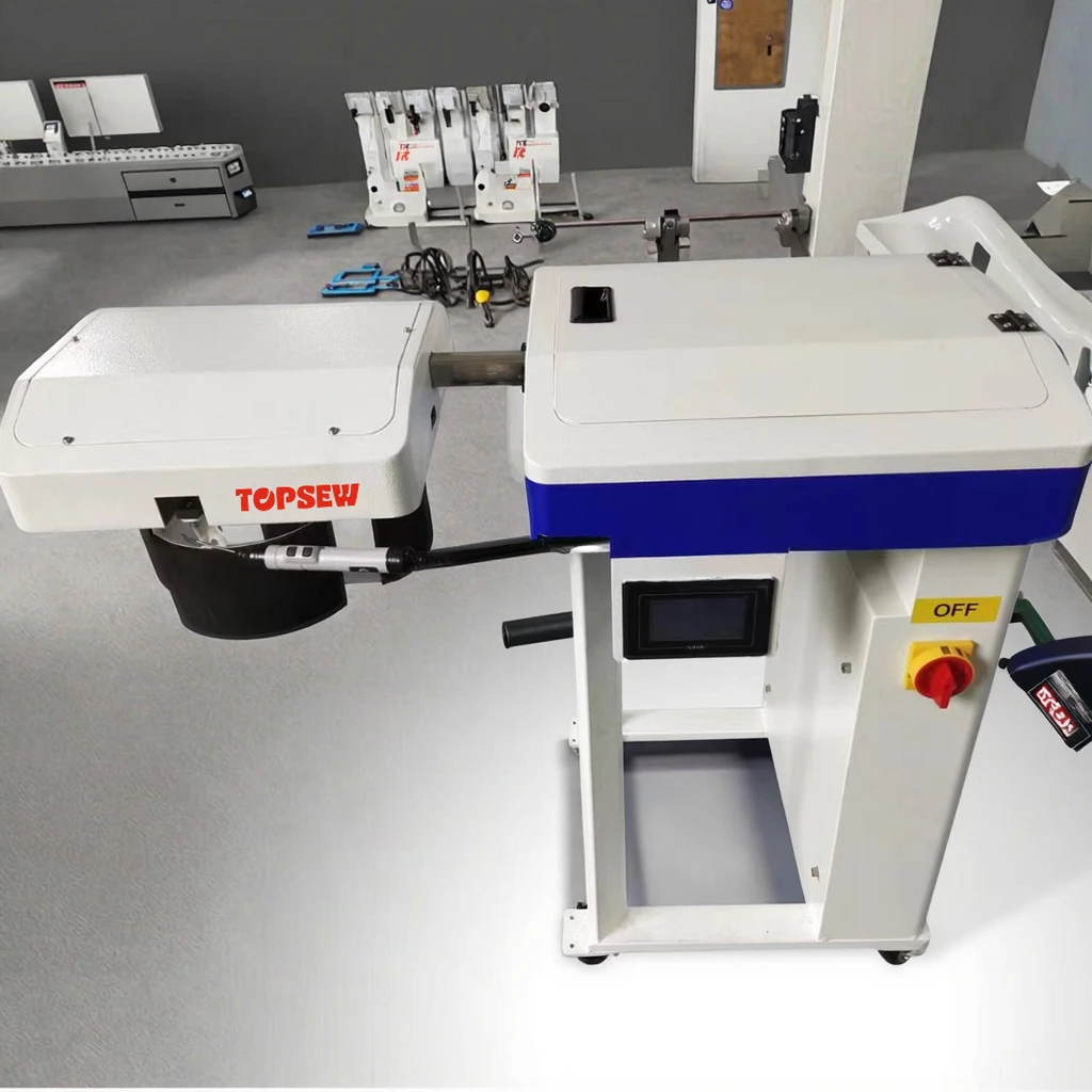 ATV&UTVTOPSEW TS-300 Steel String Thrusting Machine for Pants Manufacturing Garment Factory & Plant New Condition 1200 RPM 50Hz