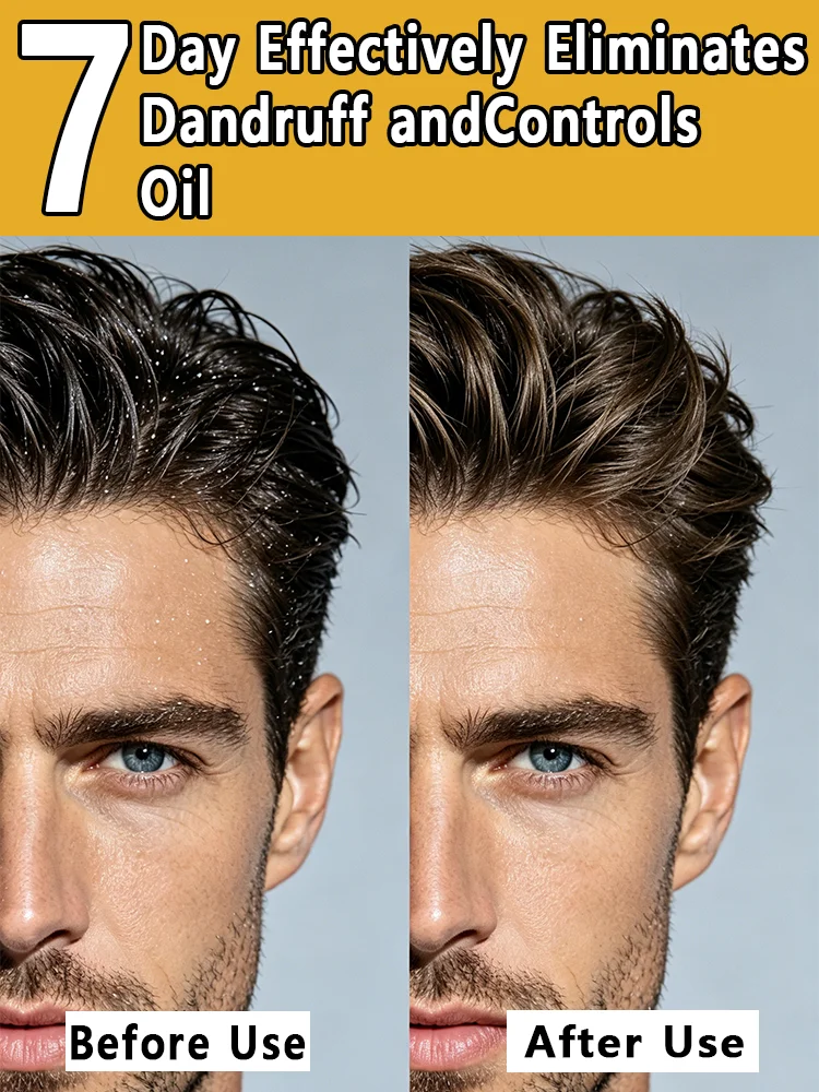 Anti Dandruff Shampoo Deep Scalp Cleansing Oil Control Refreshing Fluffy Hair For All Hair Types