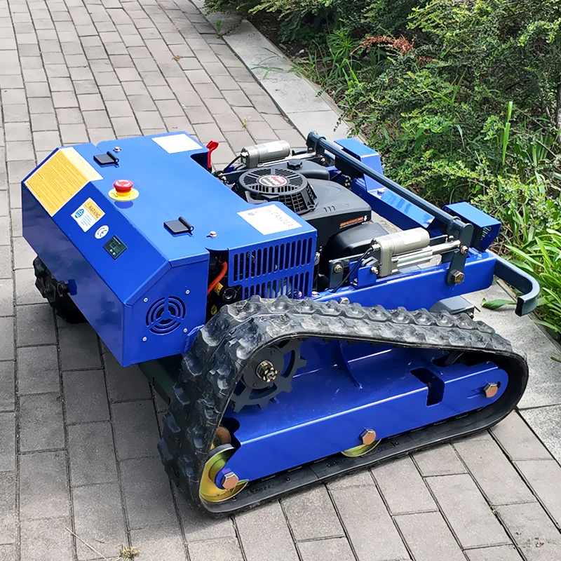 Free delivery. Customized by our factory in China. New mini 4-stroke lawn mower. Remote-controlled garden lawn mower.