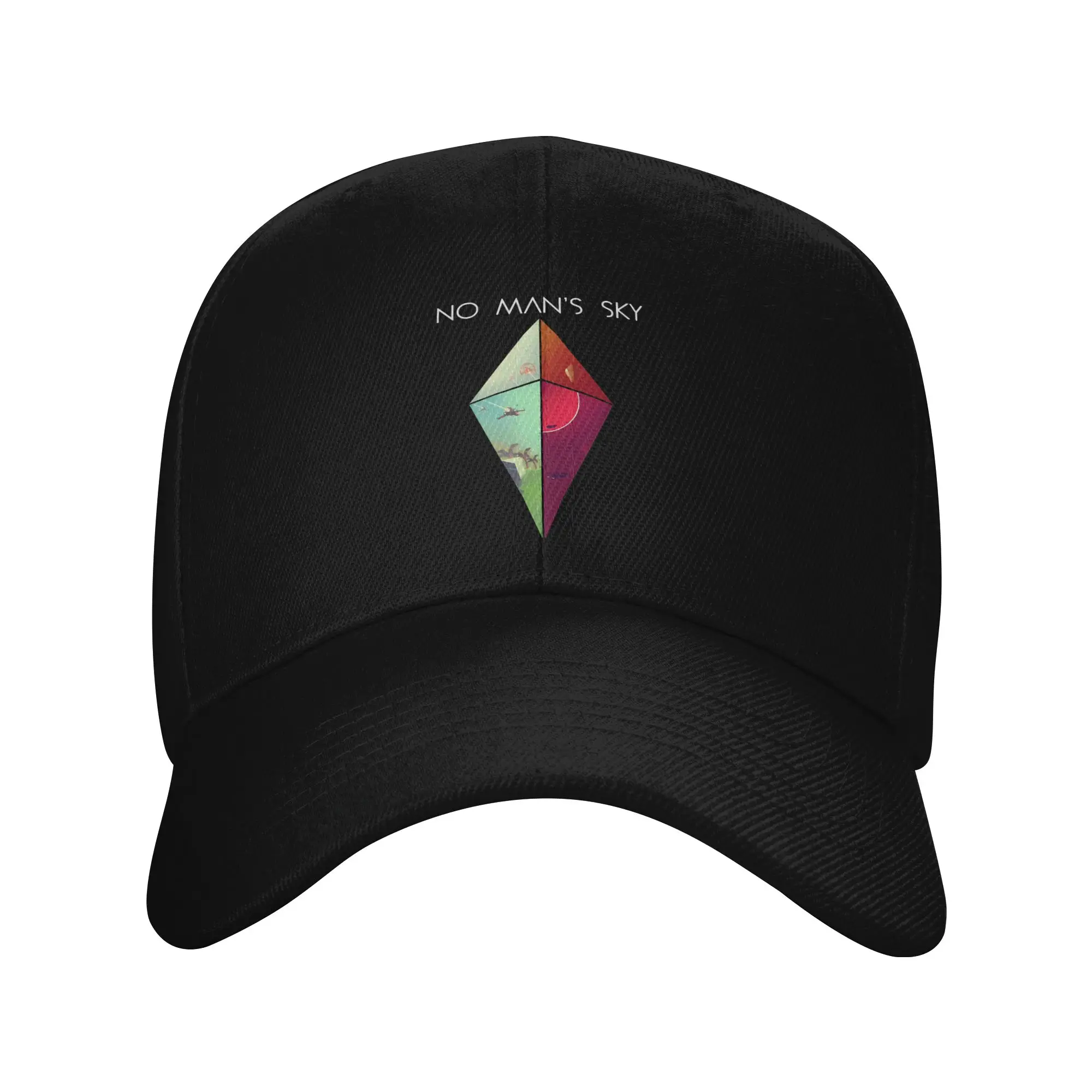 Gifts For Women Sci Fi No Mans Sky Retro Vintage Trendy Baseball Cap Sunbathing Breathable Snapback Cap