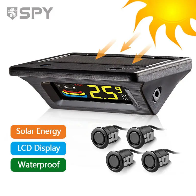 lcd-display-ip66-spy-solar-usb-chraging-2-in-1-car-wireless-reversing-radar-system-with-4-sensors-detection-range-03m-25m