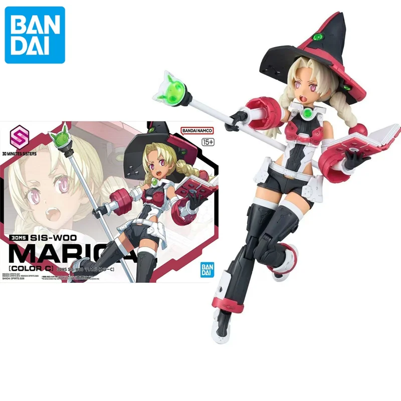 Bandai 30 Minutes Sisters Model Kit Genuine 30MS SIS-WOO Marical Color C Anime Action Figure Collection Assembly Model Toys Gift