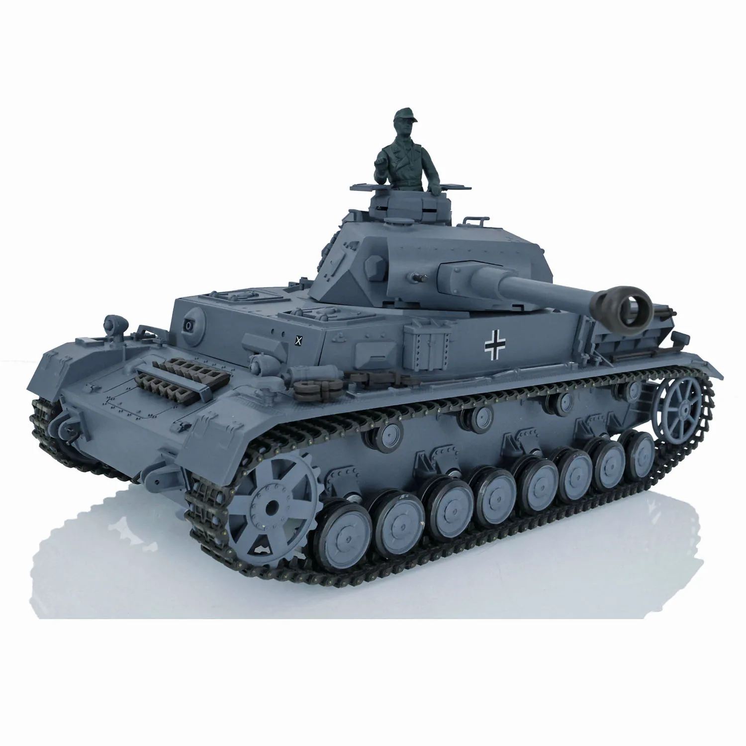 Henglong-Panzer IV en plastique allemand, ustensiles de cuisine RTR RC, modèle précieux 2.4, échelle 1/16, 7.0G, 3859