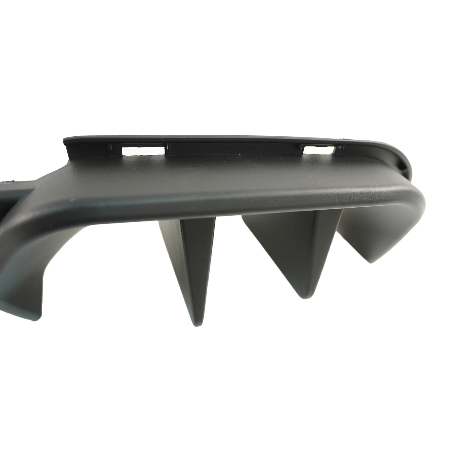 لفورد 2015-2017 موستانج المصد الخلفي الناشر اكسسوارات السيارات طقم الجسم ماتي أسود لامع أسود ABS مشبك من البلاستيك تركيب