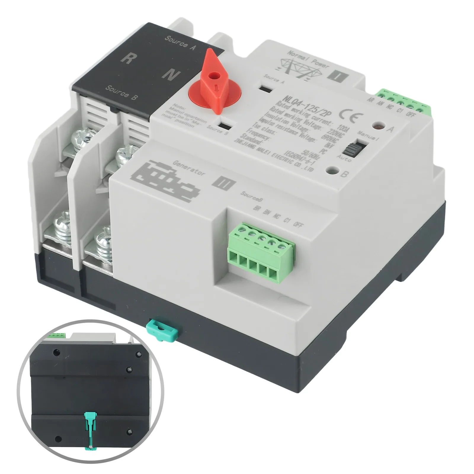 

A user friendly solution The electrical selector switch provides reliable performance while managing dual power sources