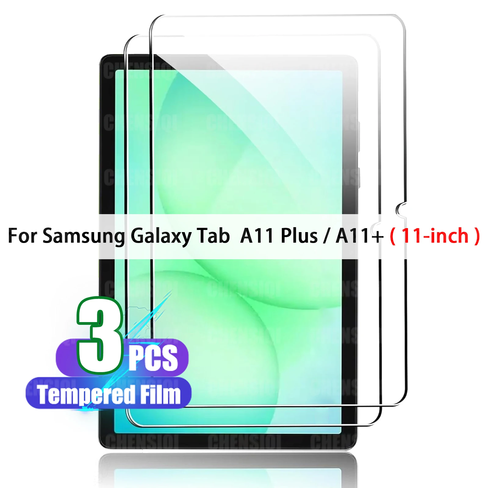 

Для Samsung Galaxy Tab A11 Plus / A11+ (11 дюймов) 2025 SM-X230 / X235 / X236B Защитная пленка для экрана HD Прозрачная пленка из закаленного стекла 9H