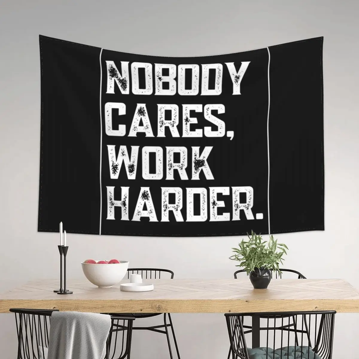 

Nobody Cares Work Harder Vintage Tapestry Bedroom Deco Decorative Wall Murals Bedroom Decor Aesthetic Bedroom Decor Tapestry