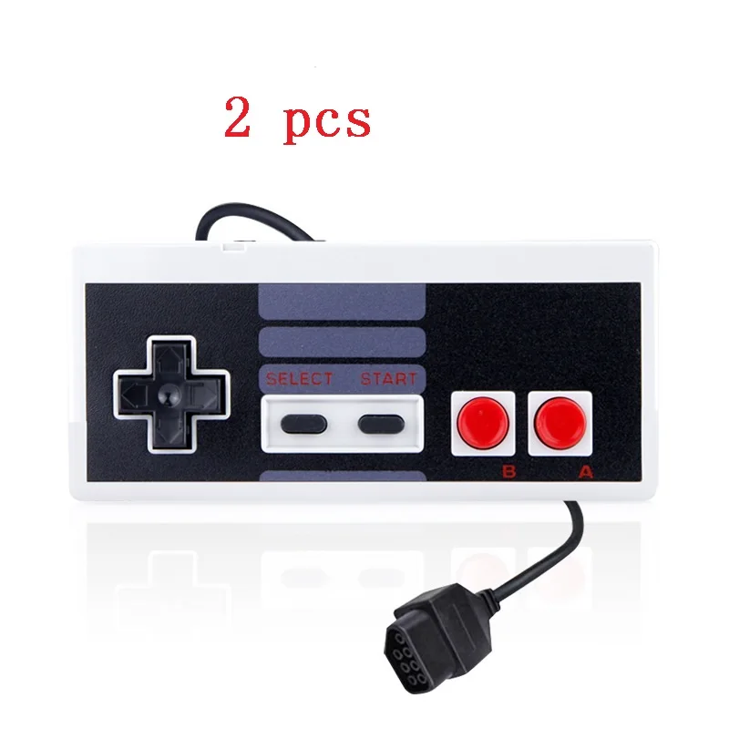 Paquete de 2 mandos de repuesto para Nintendo NES, JoyStick para NES, consola de sistema NTSC, estilo clásico