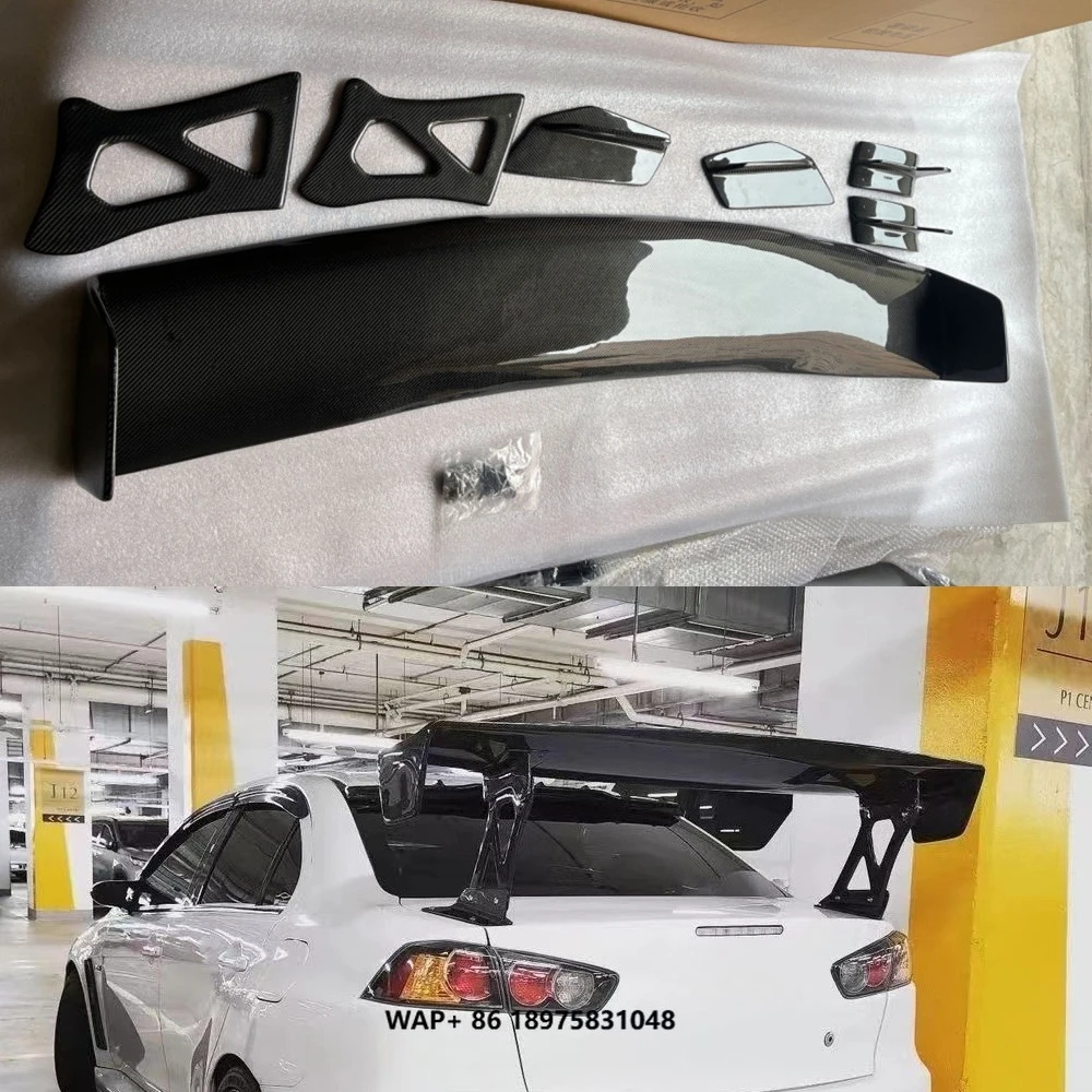 

Suitable for EVO GT Wing Tail Spoiler Lancer GT Style Wing Carbon Fiber(160MM) Tail Spoiler