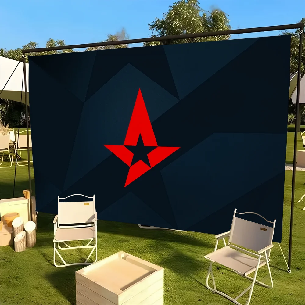 علم الفريق A-Astralis للتخييم في الهواء الطلق، نزهة، ديكور منزلي، لافتة زينة