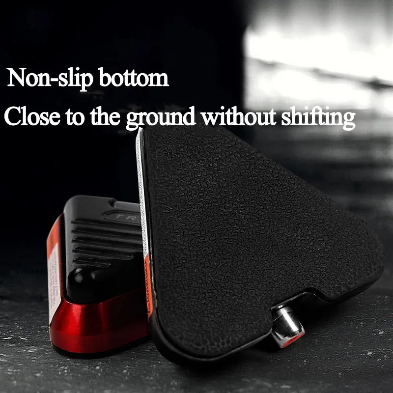 Professional Premium Triangle Tattoo Foot Pedal Switch Top Grade Durable Powder Supply With RCA Clip Cord For Tattoo Artist