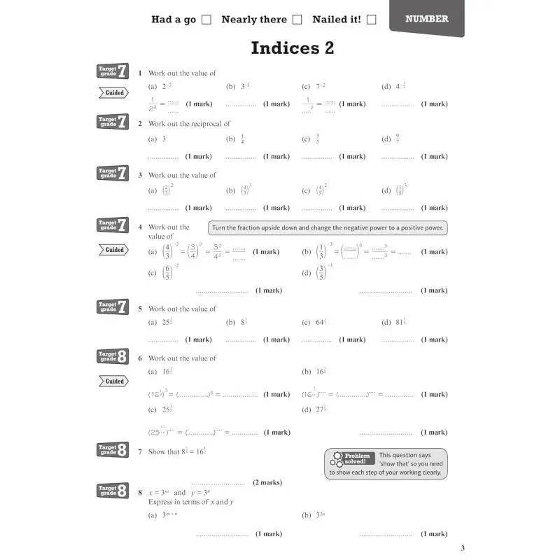 بيرسون مراجعة Edexcel GCSE الرياضيات أعلى مراجعة المصنف لعام 2025 و2026 امتحانات Navtej Marwaha 9781292210889