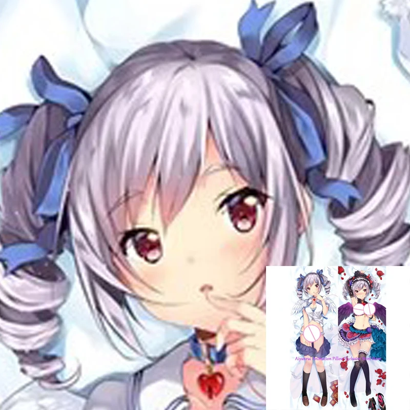 

Anime Pillow Cover Dakimakura Kanzaki Ranko Double-Sided Print Life-Size Body Pillows Cover Adult Bedding Gifts