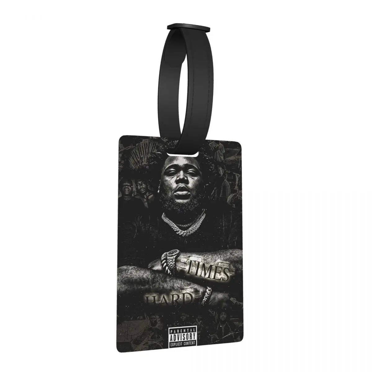 

Rod Wave Rod Wave Luggage Tags Suitcase Accessories Travel Portable Baggage Boarding Tag Label Holder ID Name Address