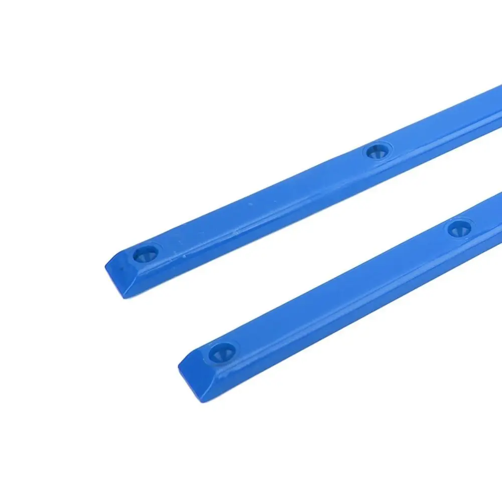 2Pcs Durable ABS Rib Bones Rails Colorful 36.5x1.7cm Skateboard Rail Guards Skateboard Rail Skateboarding